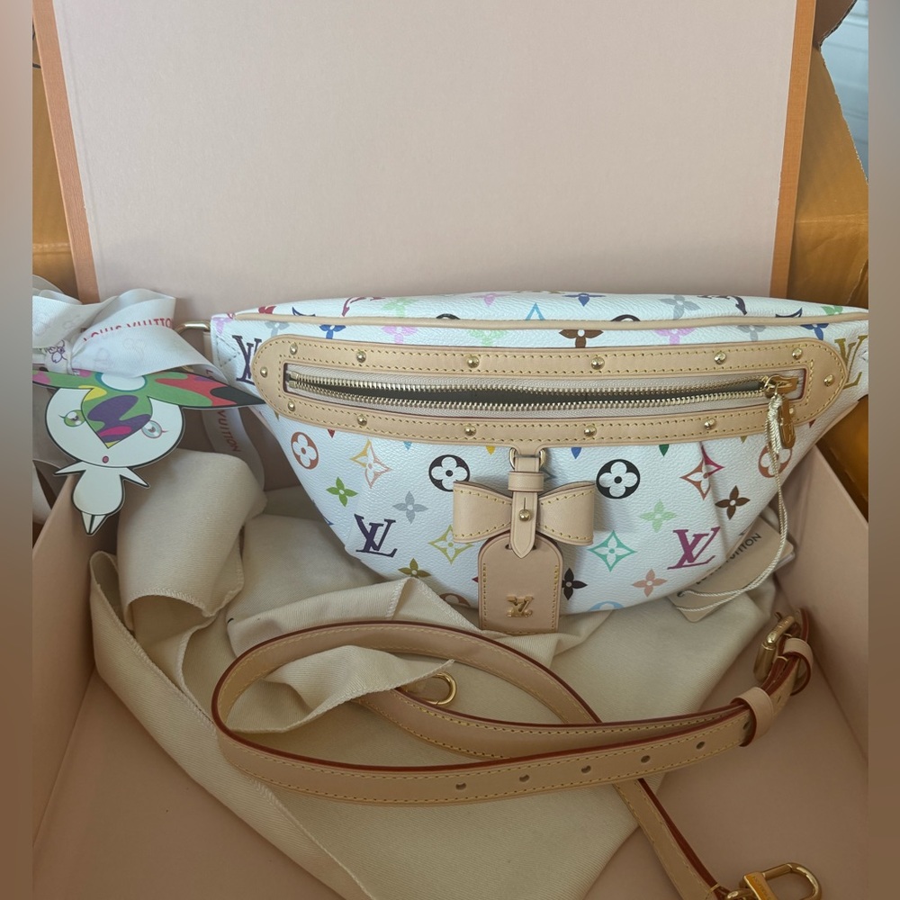 New! Louis Vuitton LV x TM High Rise Bum Bag
